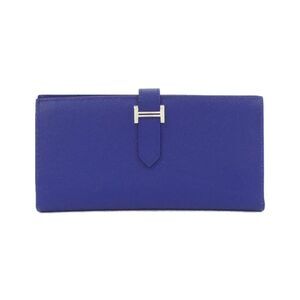 Hermès BEARN SOUFFLET Epsom Long Wallet